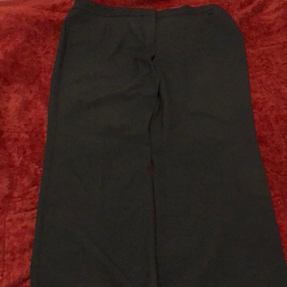 Talbots signature wide leg pants.